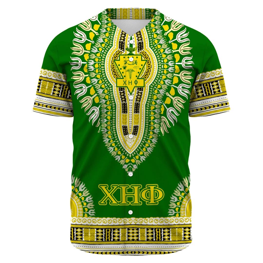 Chi Eta Phi Dashiki Baseball Jerseys | Africazone.store