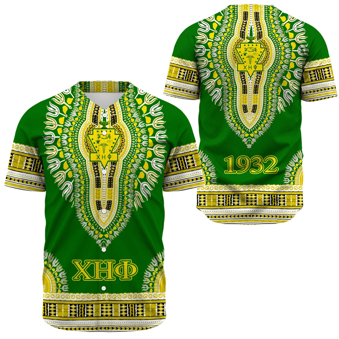 Chi Eta Phi Dashiki Baseball Jerseys | Africazone.store