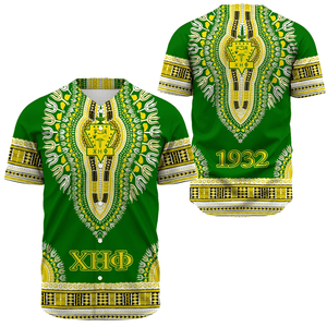 Chi Eta Phi Dashiki Baseball Jerseys | Africazone.store
