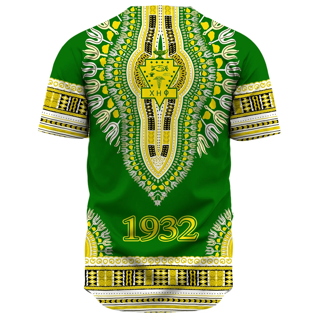 Chi Eta Phi Dashiki Baseball Jerseys | Africazone.store