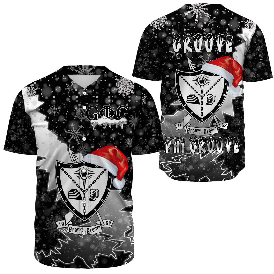 Groove Phi Groove Christmas Baseball Jerseys | Africazone.store