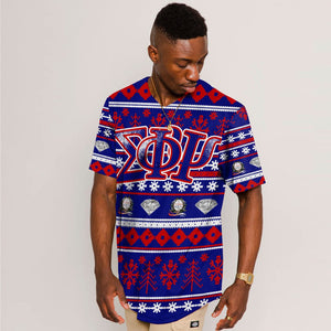 Sigma Phi Psi Letter Christmas Baseball Jerseys | Africazone.store