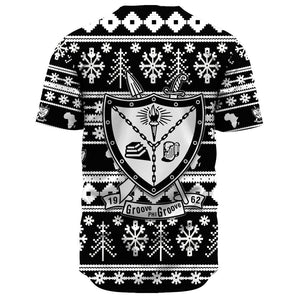 Groove Phi Groove Letter Christmas Baseball Jerseys | Africazone.store
