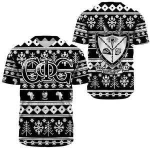 Groove Phi Groove Letter Christmas Baseball Jerseys | Africazone.store