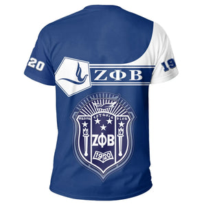 Personalised Zeta Phi Beta T-shirt Simple Style | Gettee