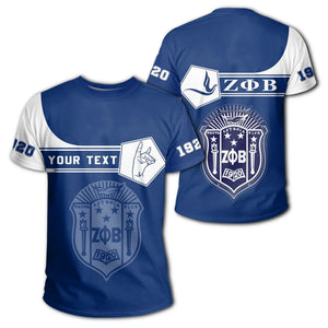 Personalised Zeta Phi Beta T-shirt Simple Style | Africa Zone.com