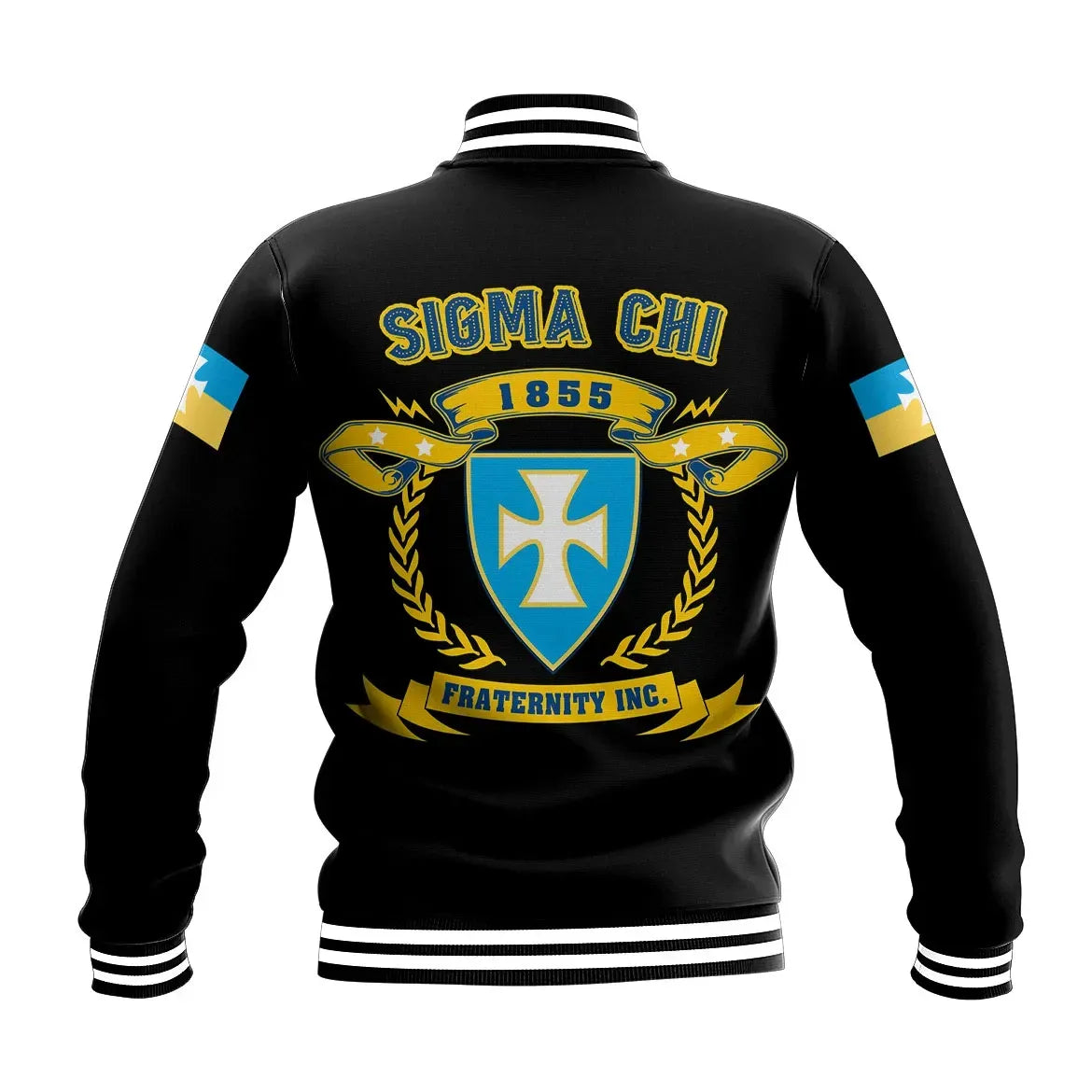 Sigma Chi Letters Baseball Jacket