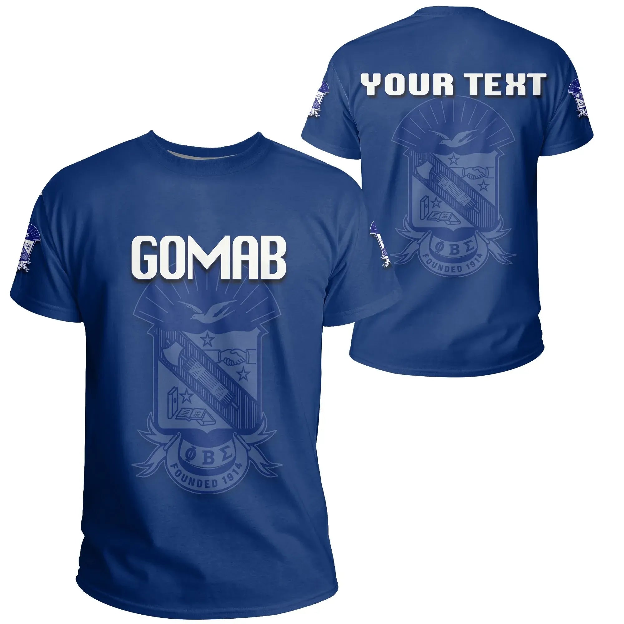 Personalised Phi Beta Sigma T-shirt | Africa Zone.com