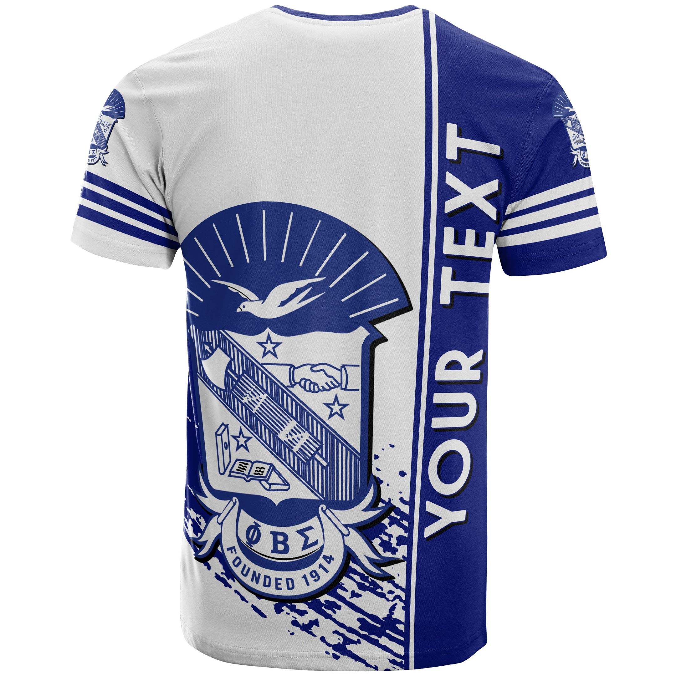 Personalized Phi Beta Sigma T-Shirt Quarter Style | Gettee