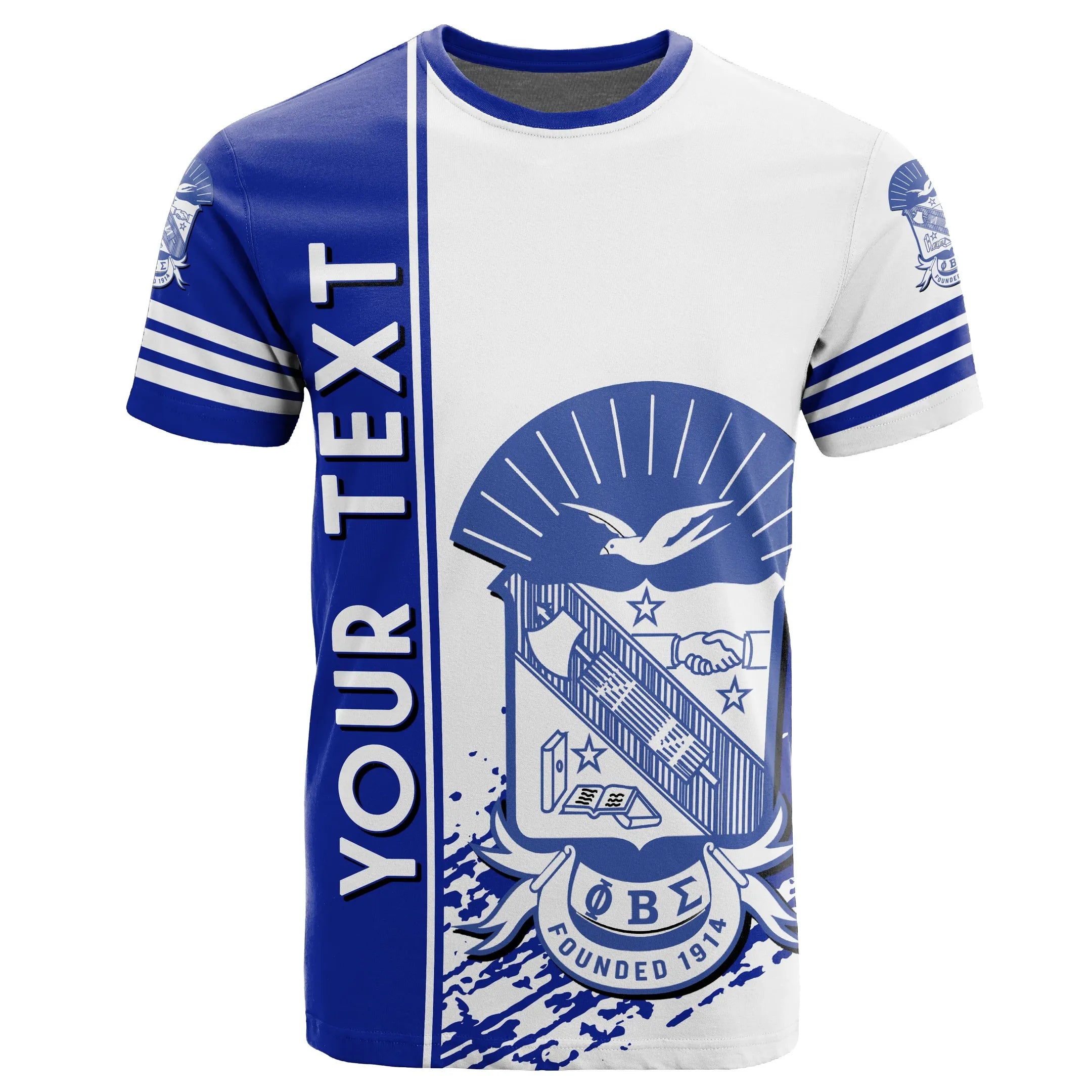 Personalized Phi Beta Sigma T-Shirt Quarter Style | Getteestore