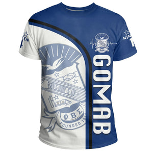Personalised Phi Beta Sigma In My Heart T-shirt | Getteestore