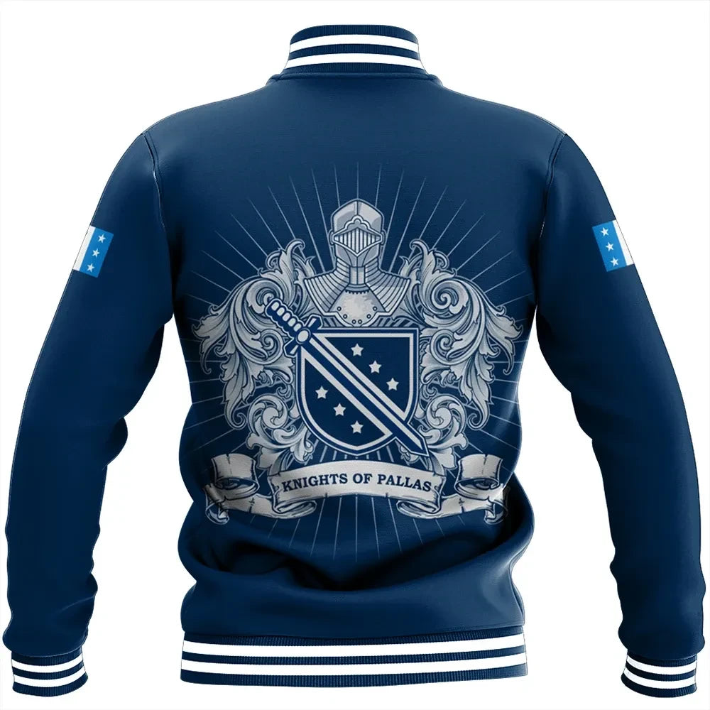 Phi Delta Theta Knight Of Pallas Baseball Jacket