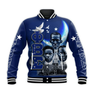 Phi Beta Sigma Founded 1914 Baseball Jacket