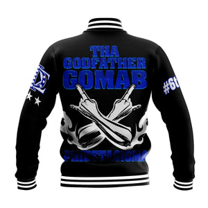 Phi Beta Sigma Letters Fraternity Baseball Jacket
