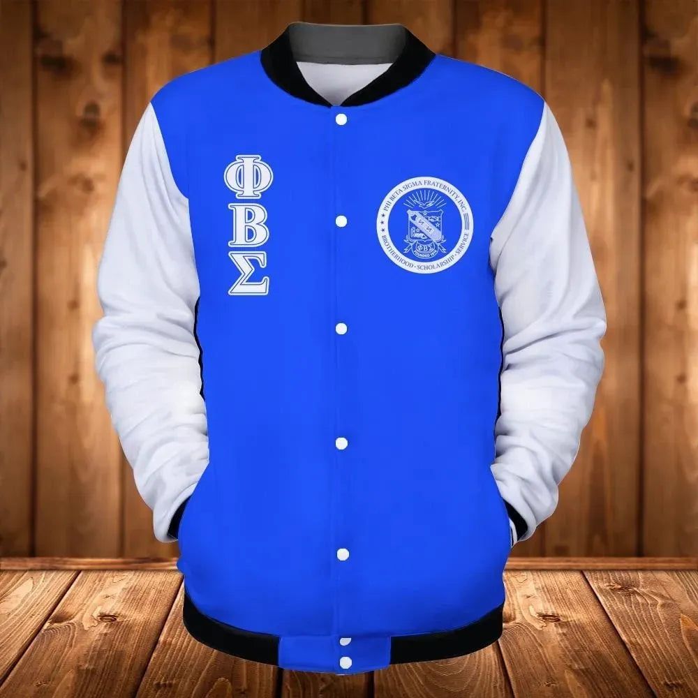 Phi Beta Simga Baseball Jacket