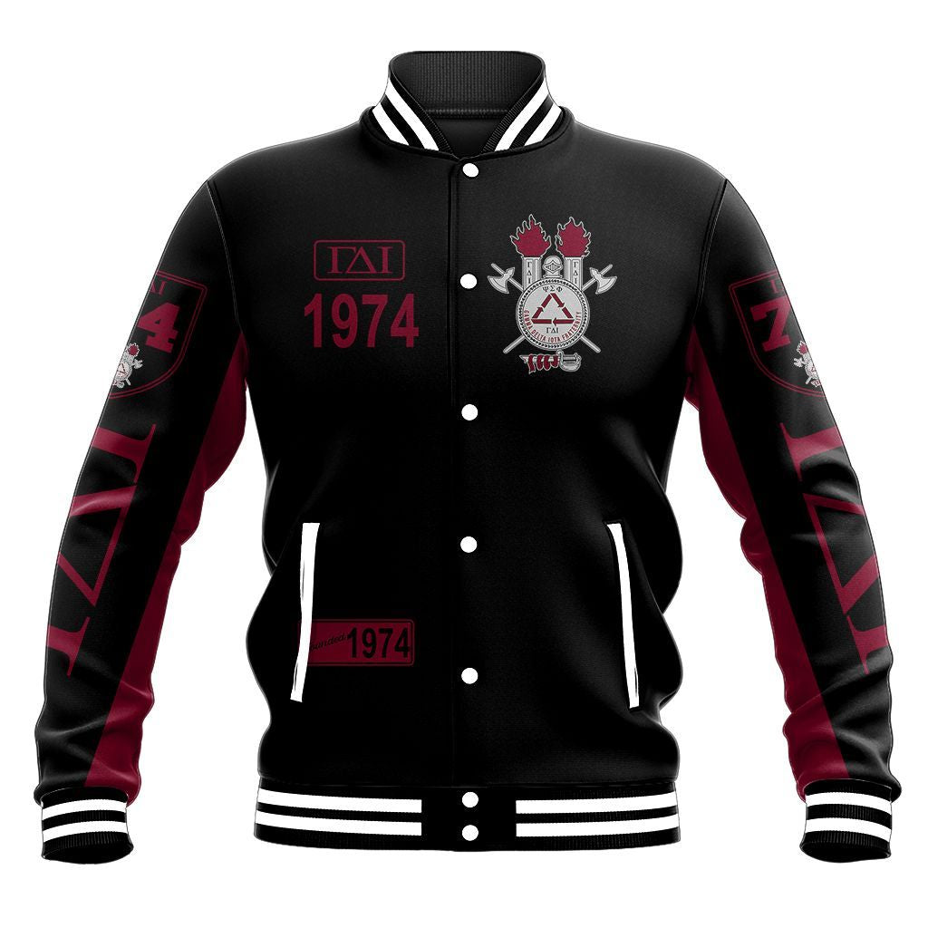 Gamma Delta Iota Frat 1974 Baseball Jacket