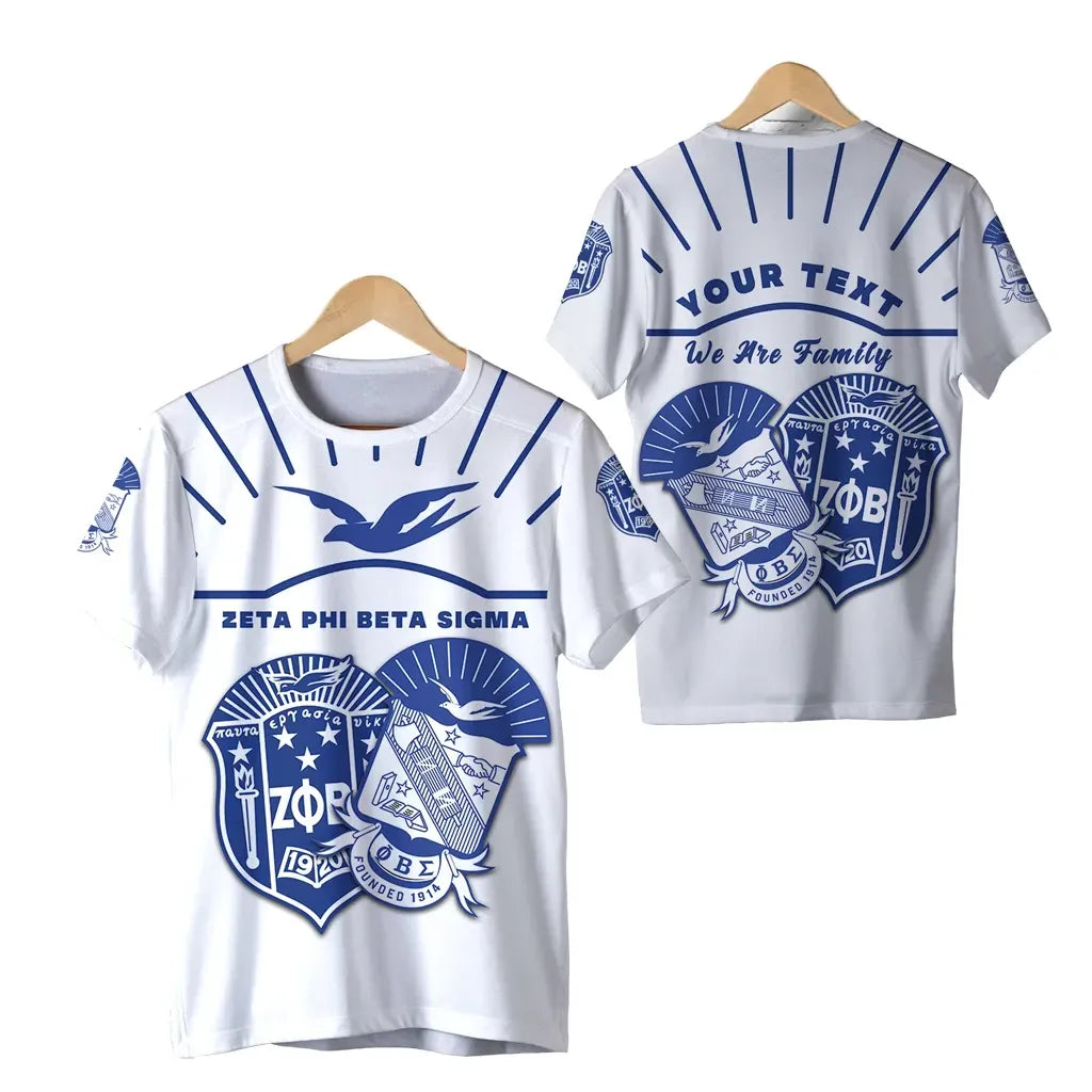 Personalized - Zeta Phi Beta Sigma Simple Style T-shirt