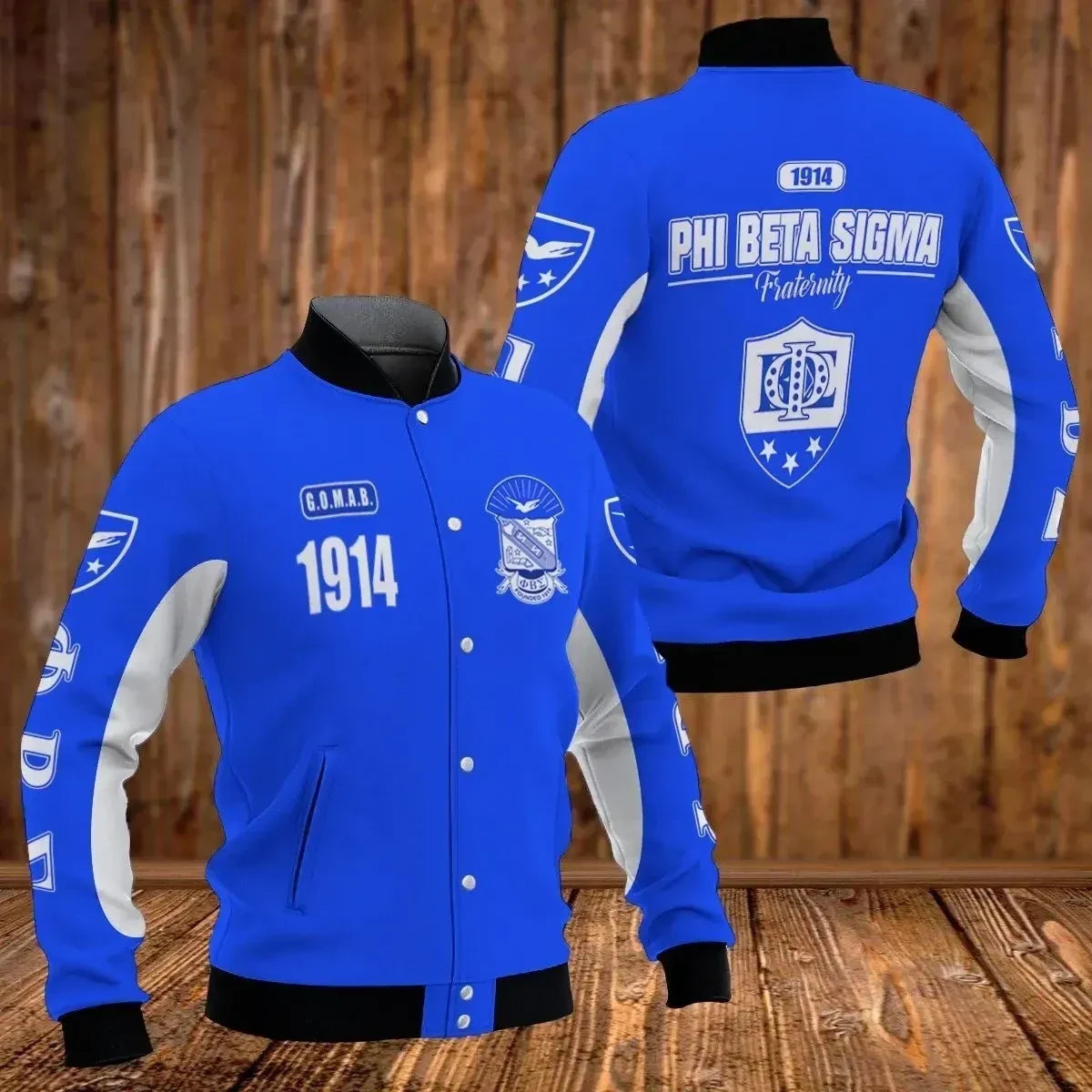 Phi Beta Sigma Giang Style Baseball Jacket