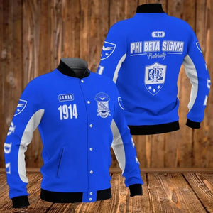 Phi Beta Sigma Giang Style Baseball Jacket