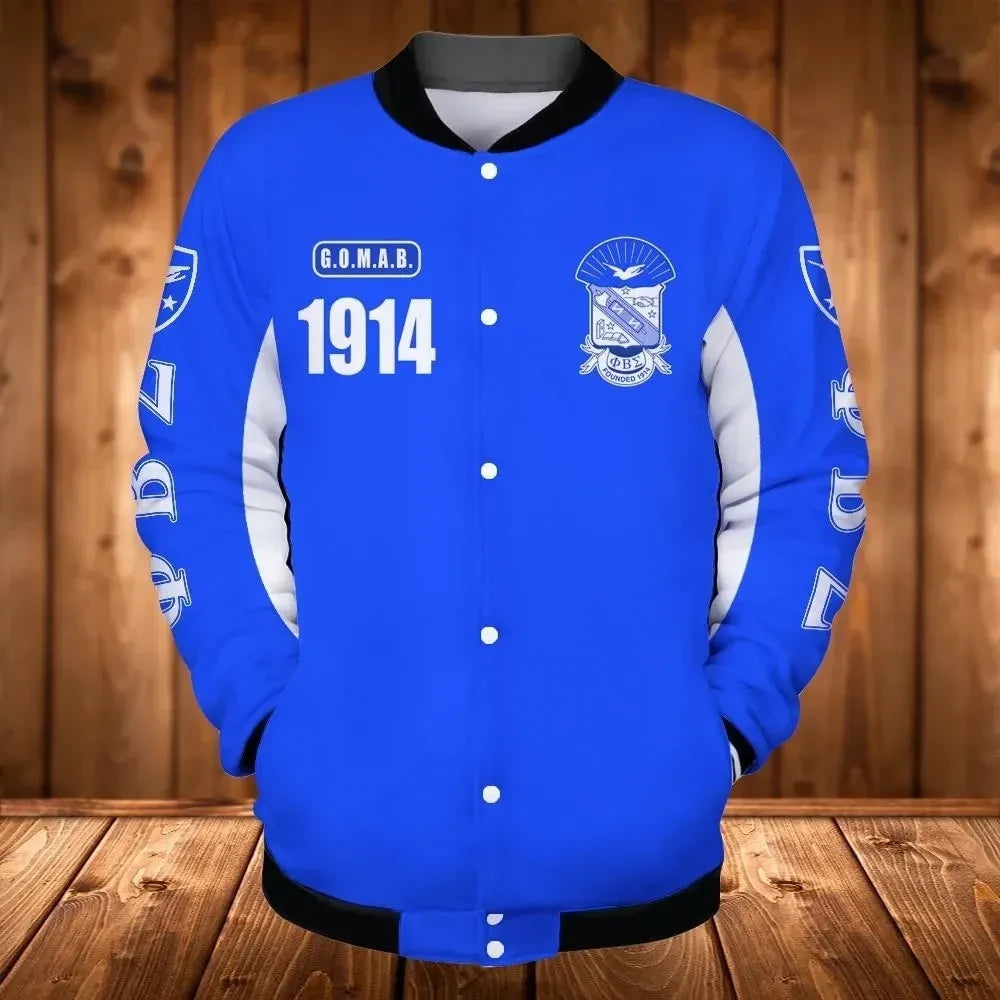 Phi Beta Sigma Baseball Jacket