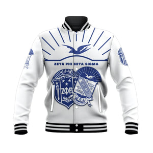 Personalised Zeta Phi Beta Sigma Simple Style  Baseball Jacket