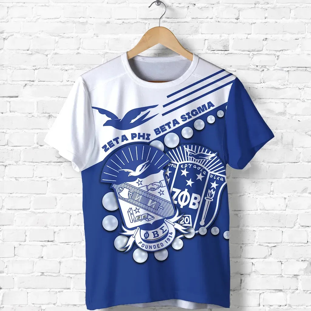 Africa Zone T-shirt - Personalized - Zeta Phi Beta Sigma Special Style T-shirt J5