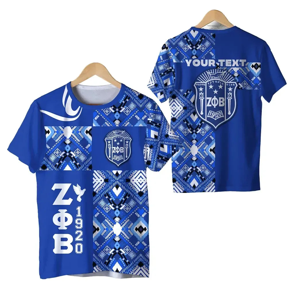 Personalized - Zeta Phi Beta African Pattern Special Style T-shirt