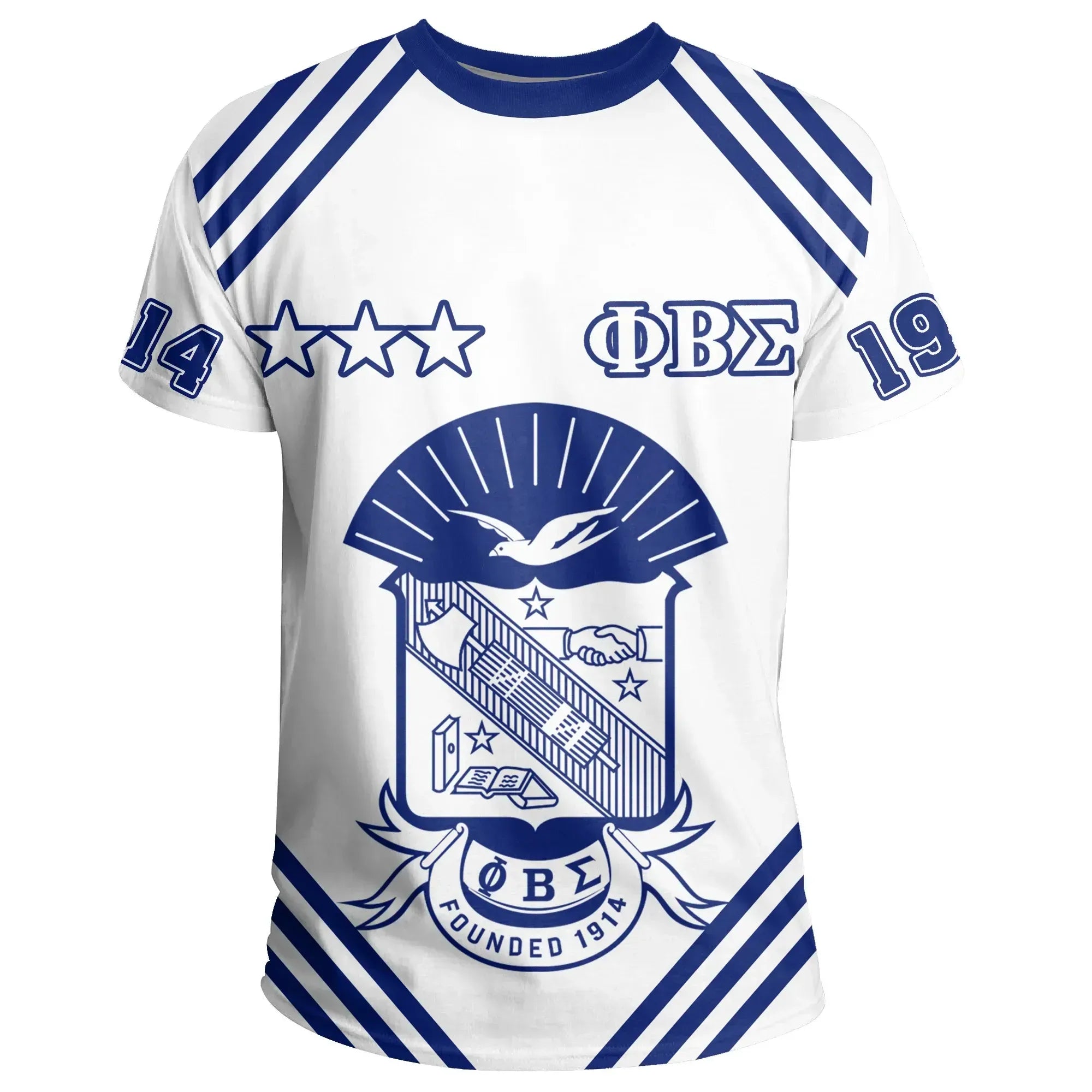 Africa Zone T-shirt - Personalized Phi Beta Sigma T-shirt -  Bellow Style - A31