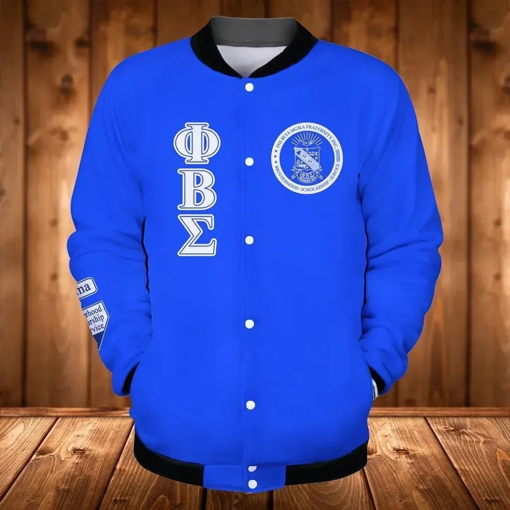 Phi Beta Simga Baseball Jacket