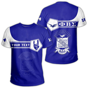 Africa Zone T-shirt - Personalised Phi Beta Sigma T-shirt