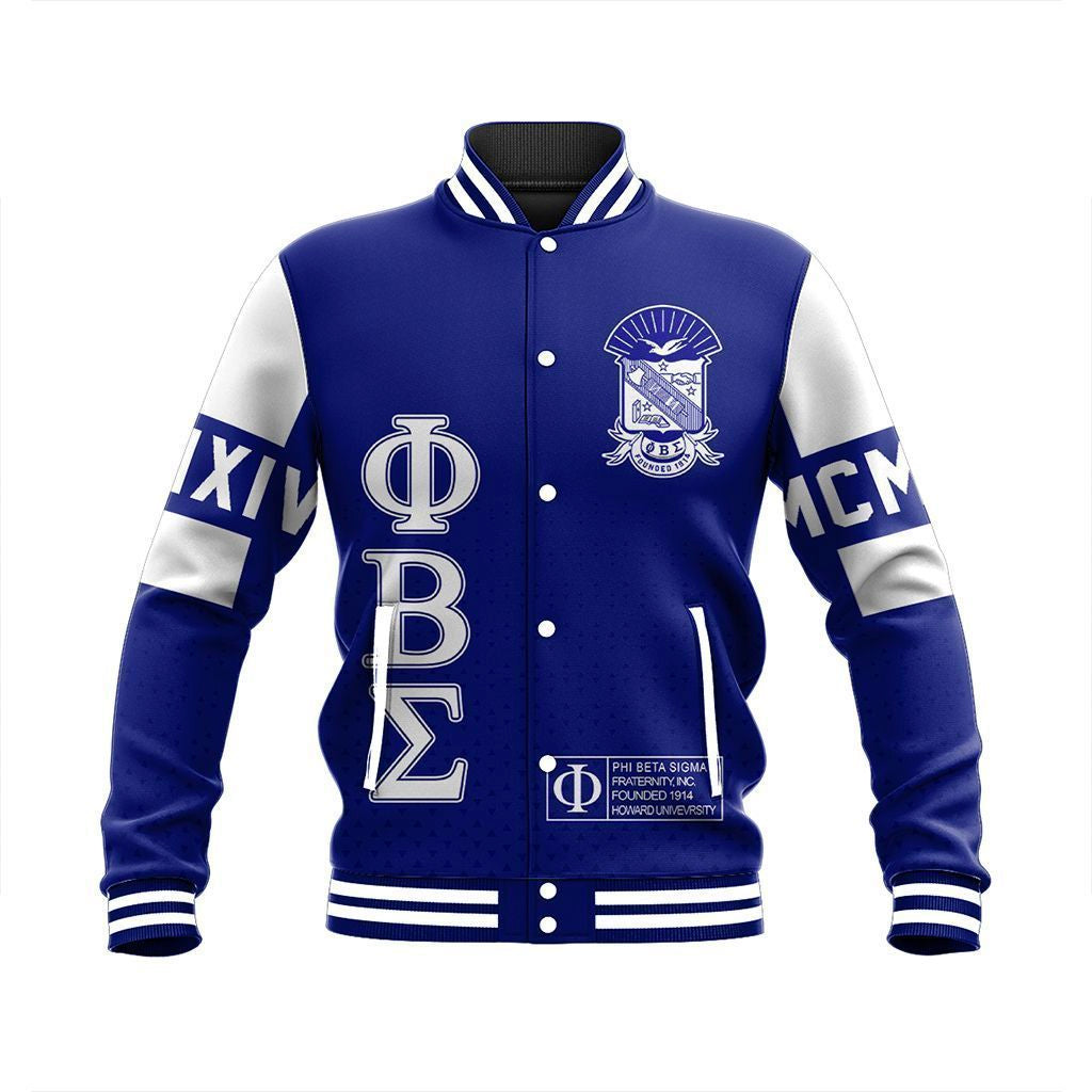 MCM Phi Beta Sigma Baseball Jacket | Africazone.store