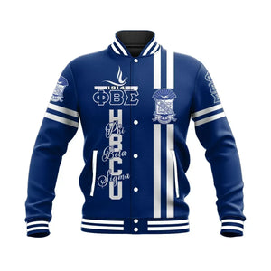 HBCU Phi Beta Sigma Dove Baseball Jacket