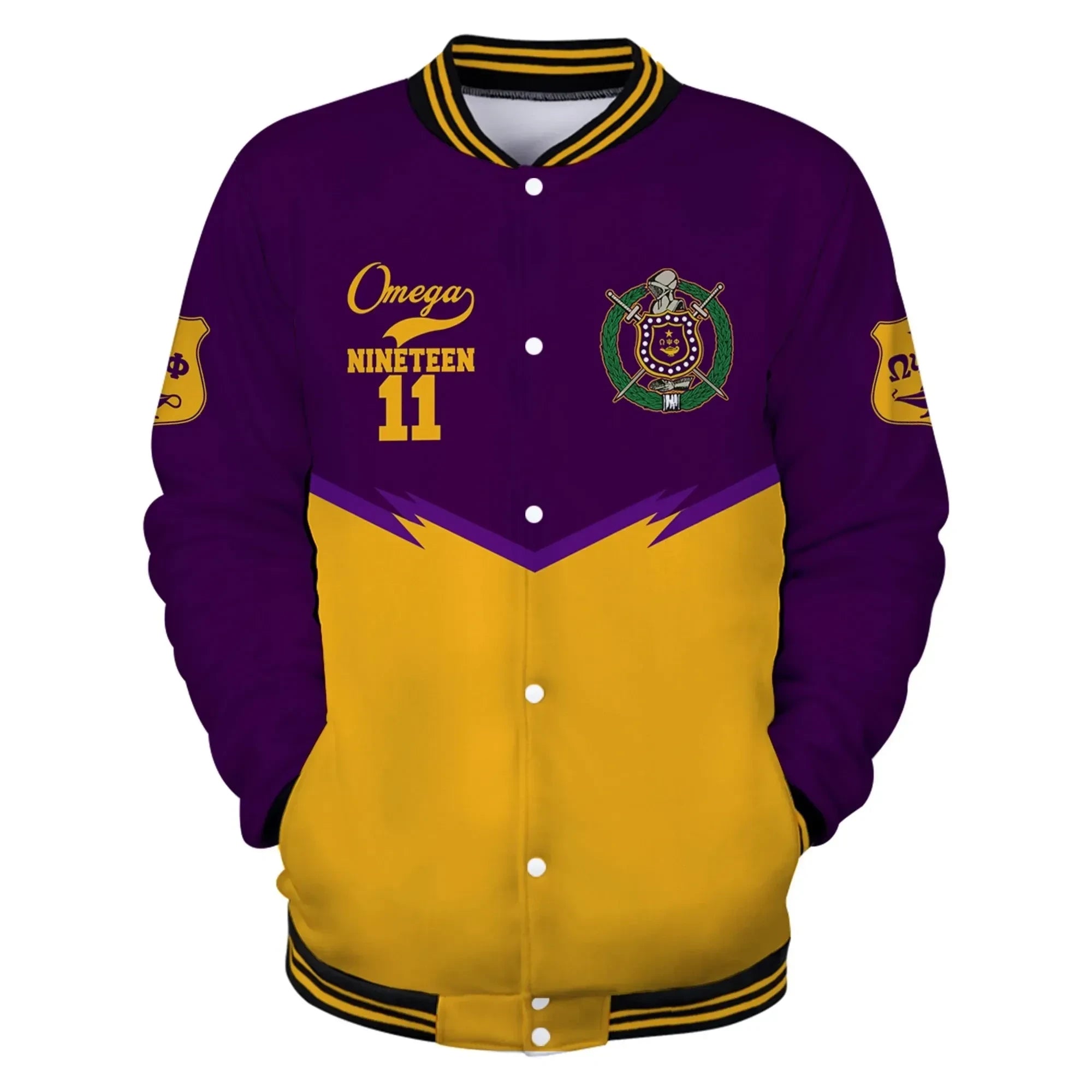Omega Nineteen 11 Baseball Jacket