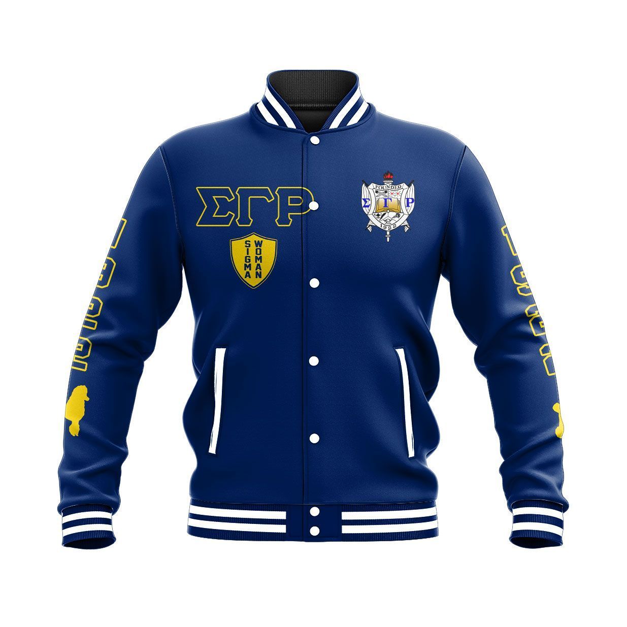 Sigma Gamma Rho Edsel Baseball Jacket | Africazone.store
