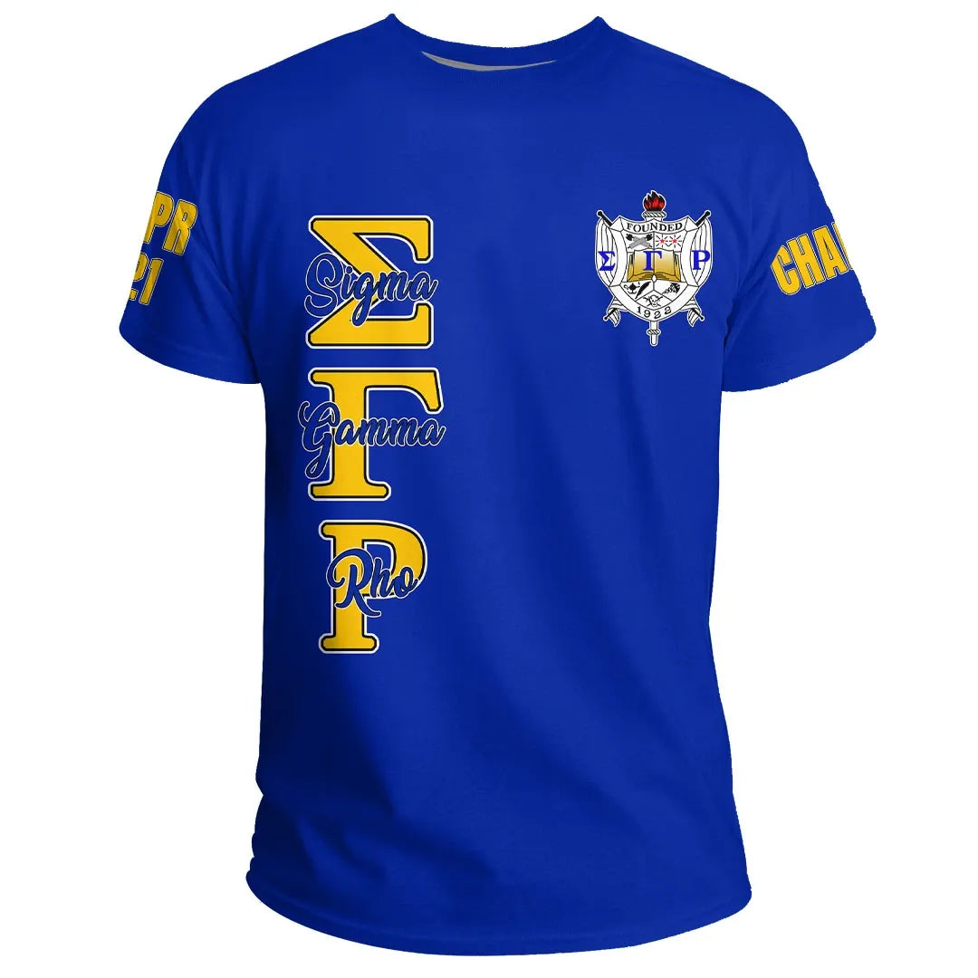 Sigma Gamma Rho (Blue) T-shirt | Africazone.store