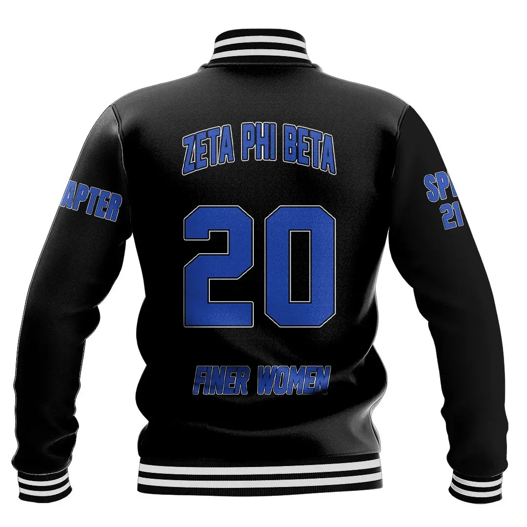 Zeta Phi Beta Baseball Jackets | Africazone.store