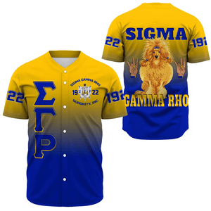 Sigma Gamma Rho Gradient Baseball Jerseys | Africazone.store