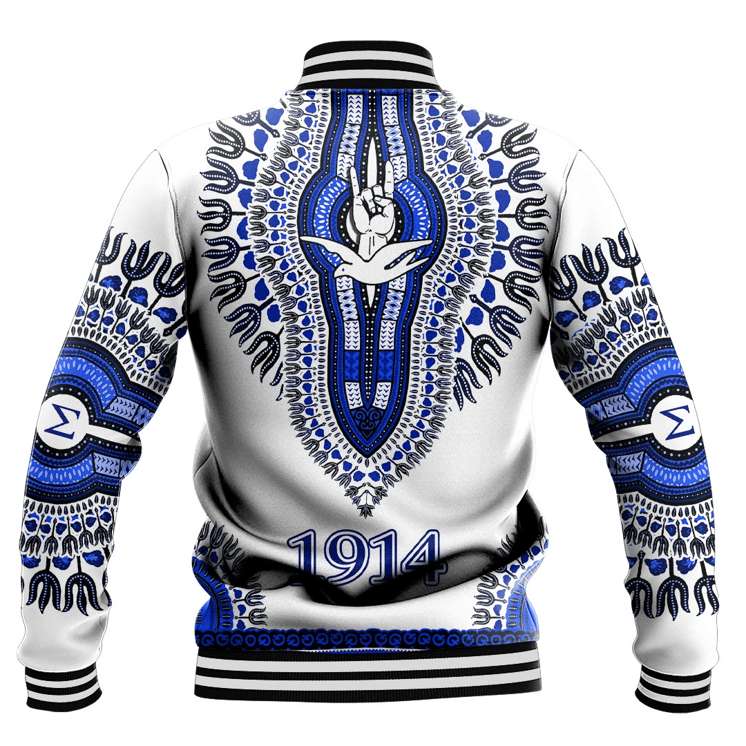 Phi Beta Sigma Dashiki Baseball Jackets | Getteestore.com