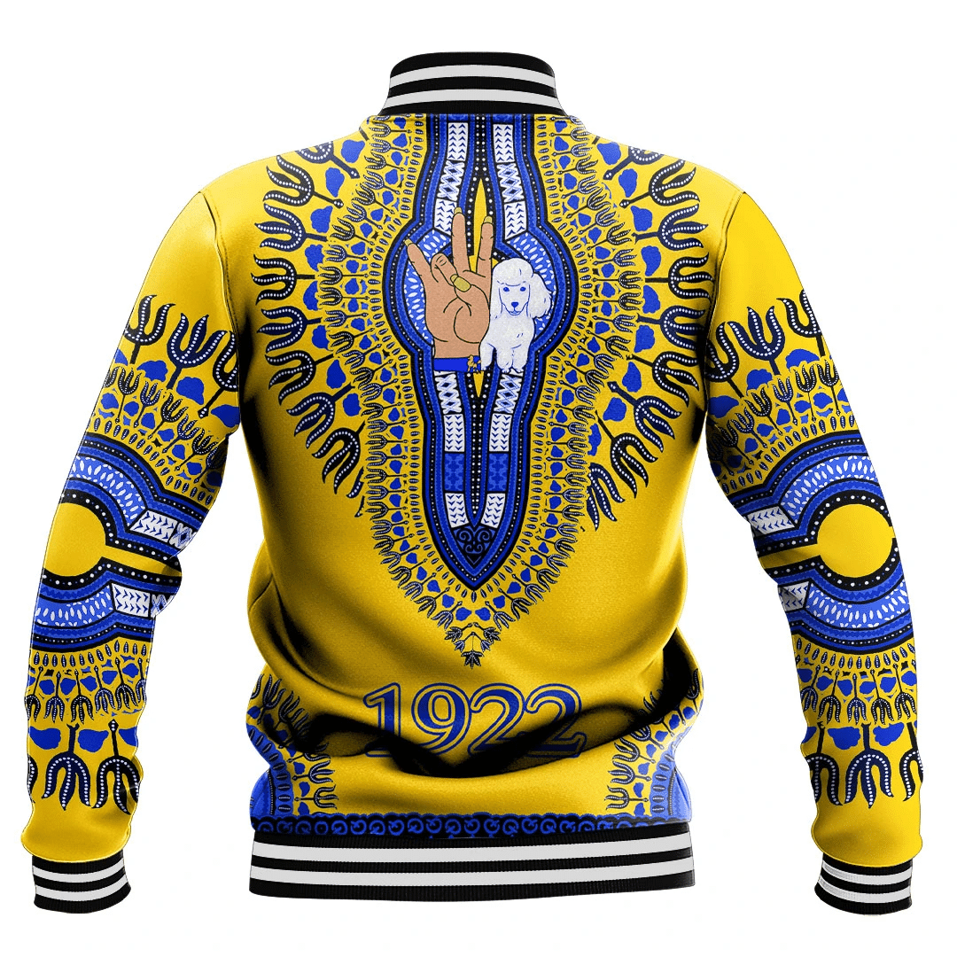Sigma Gamma Rho Dashiki Baseball Jackets | Getteestore.com