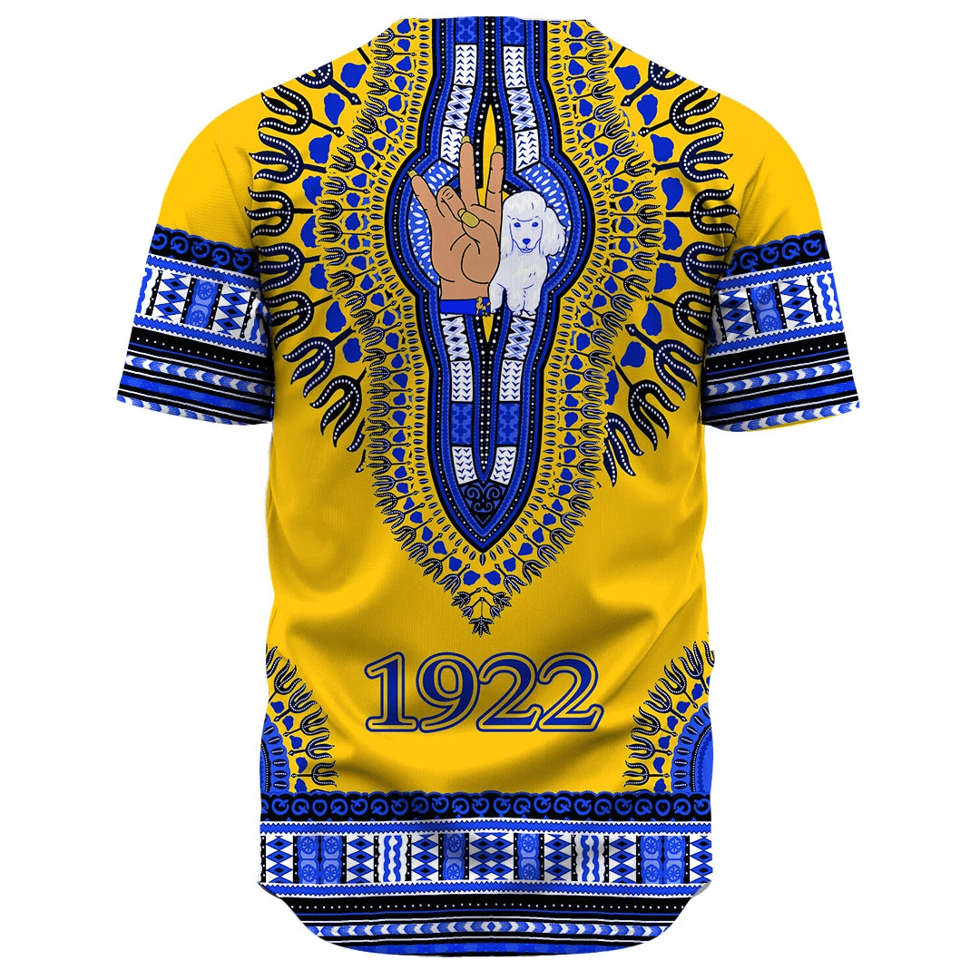 Sigma Gamma Rho Dashiki Baseball Jerseys | Getteestore.com