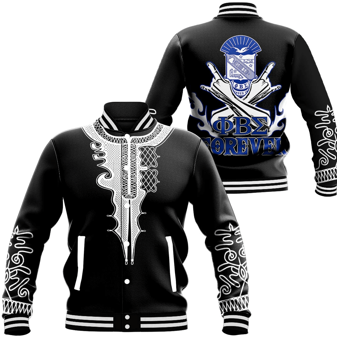 Phi Beta Sigma Forever Baseball Jackets | Getteestore.com