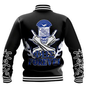 Phi Beta Sigma Forever Baseball Jackets | Getteestore.com