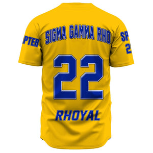 Sigma Gamma Rho ( Gold ) Baseball Jerseys | Getteestore.com