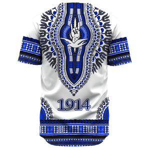 Phi Beta Sigma Dashiki Baseball Jerseys | Getteestore.com