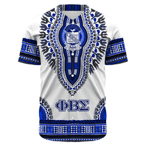 Phi Beta Sigma Dashiki Baseball Jerseys | Getteestore.com