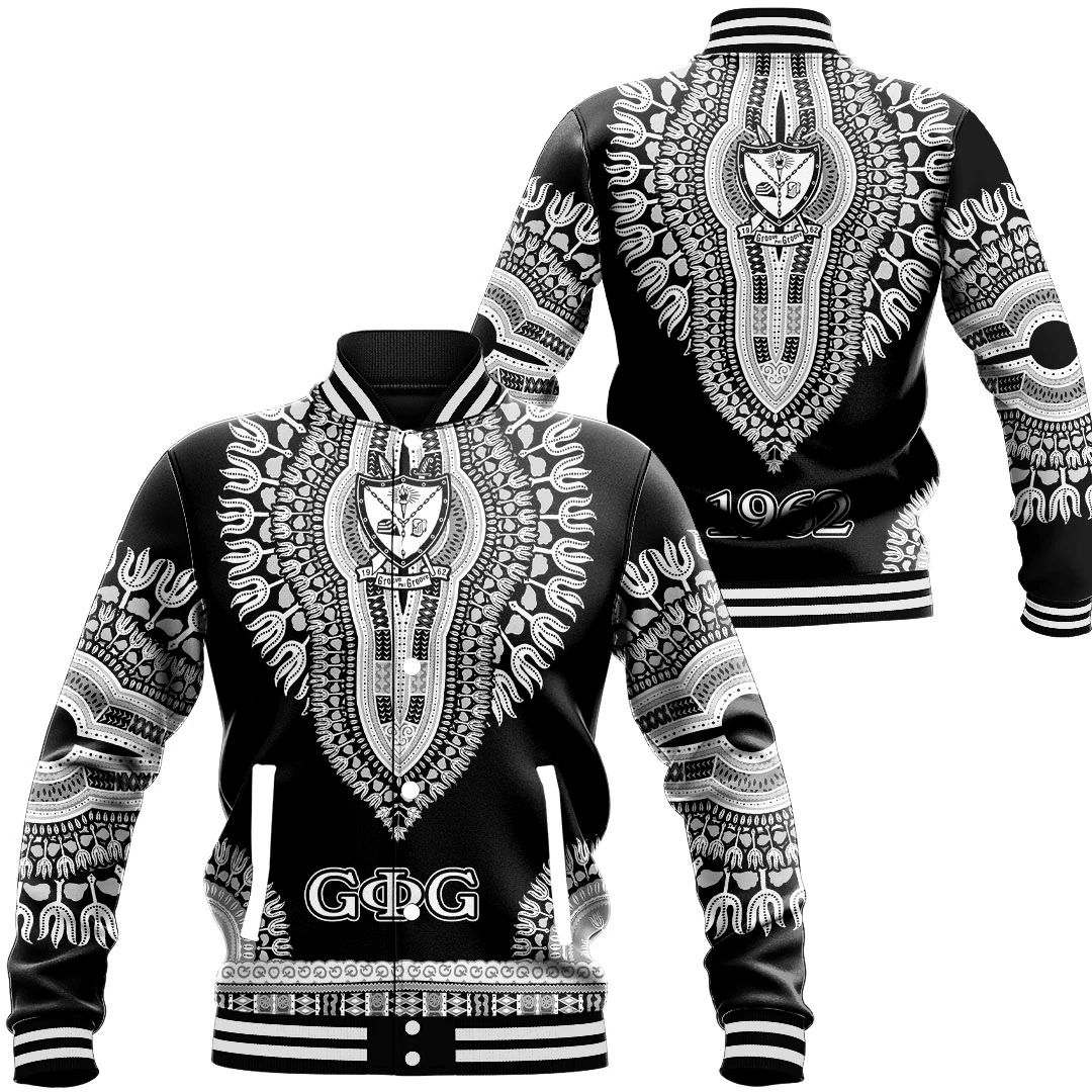 Groove Phi Groove Dashiki Baseball Jackets | Getteestore.com