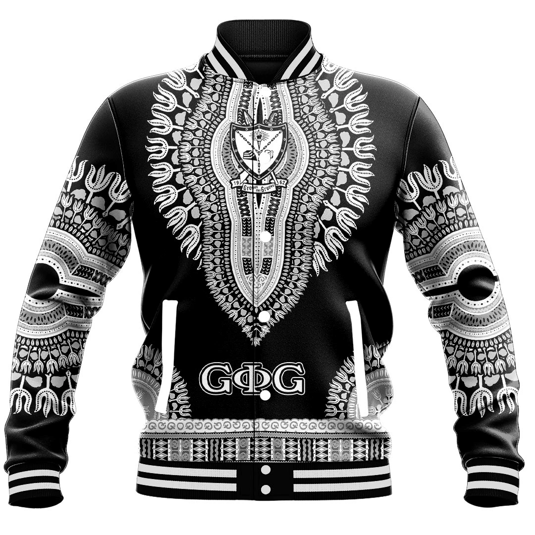 Groove Phi Groove Dashiki Baseball Jackets | Getteestore.com