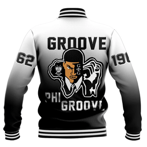 Groove Phi Groove Gradient Baseball Jackets | Getteestore.com