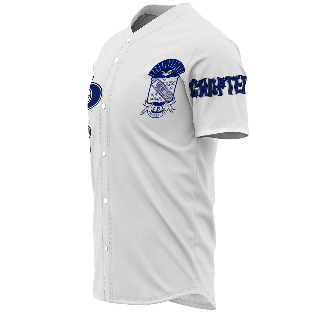 Phi Beta Sigma ( White ) Baseball Jerseys | Getteestore.com