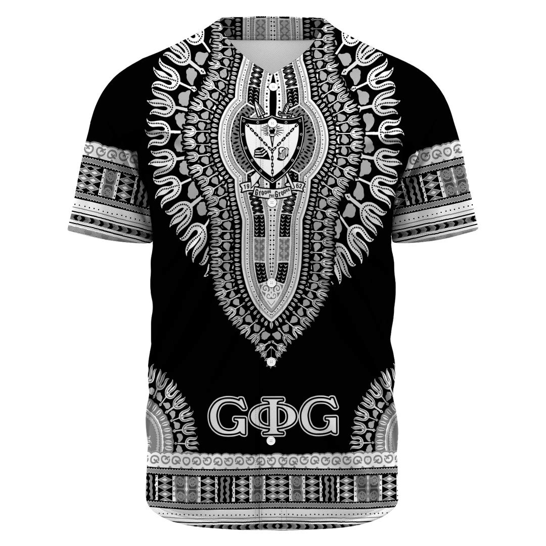 Groove Phi Groove Dashiki Baseball Jerseys | Getteestore.com
